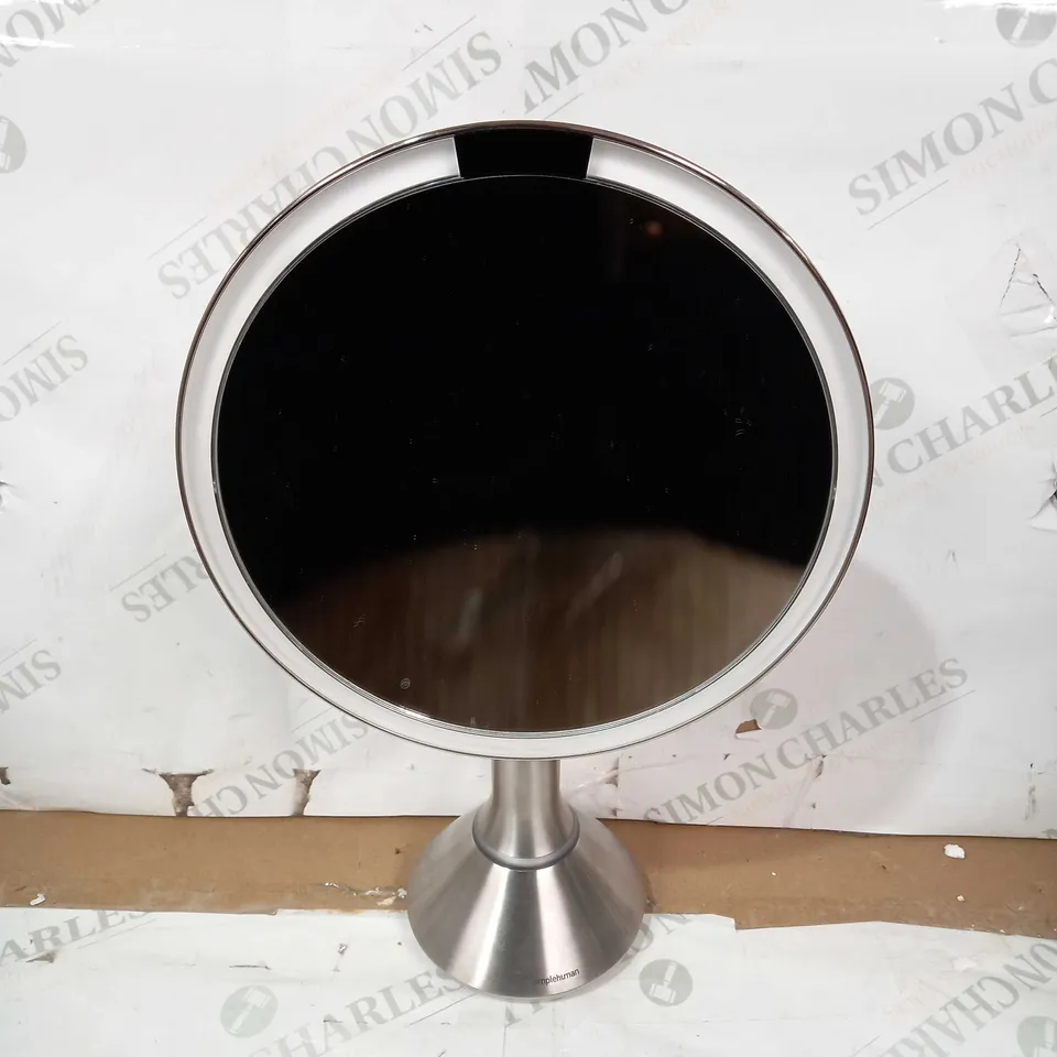 SIMPLEHUMAN 20CM SENSOR MIRROR WITH TOUCH-CONTROL BRIGHTNESS 10X MAG