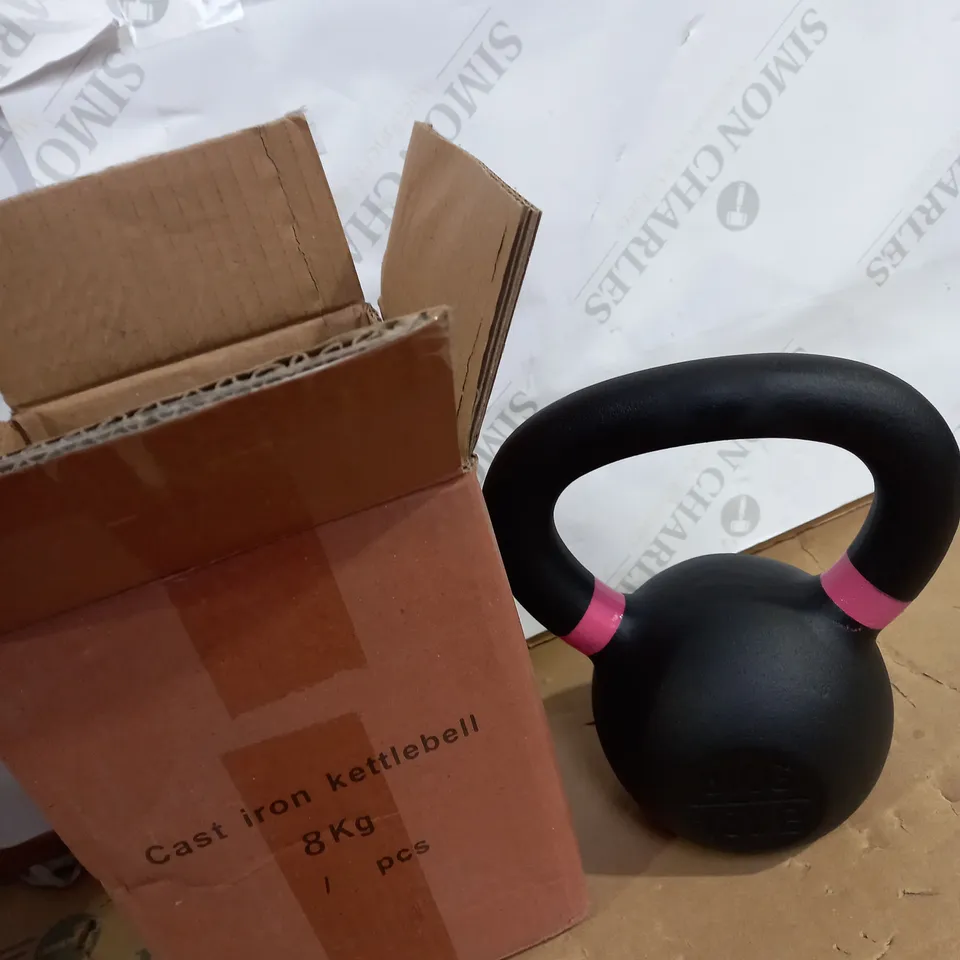 8 KG CAST IRON KETTLEBELL 