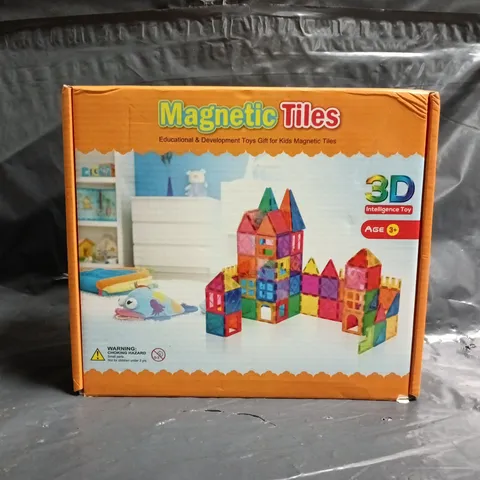BOXED UNBRANDED MAGNETIC TILES 3D INTELLIGENCE TOY