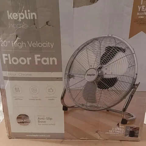BOXED 20" FLOOR FAN