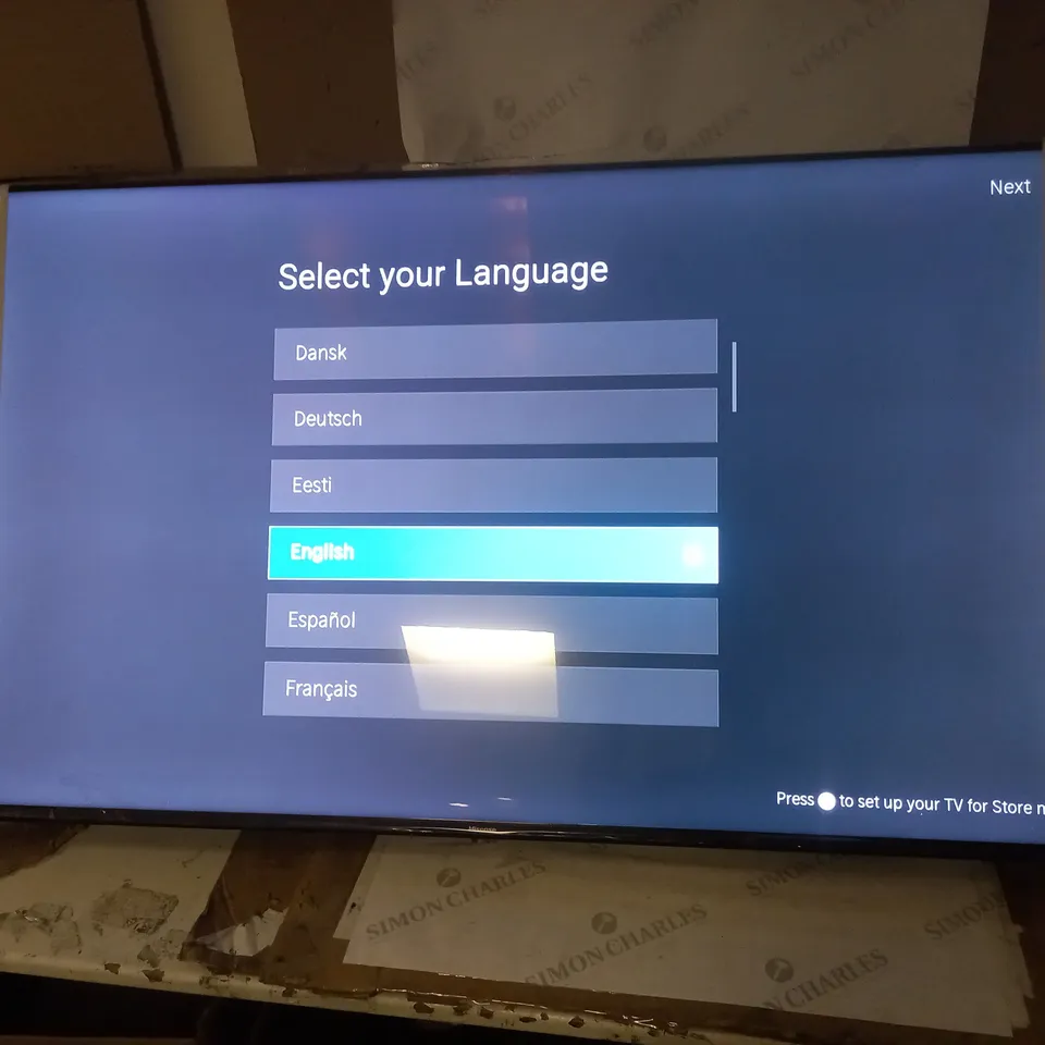 HISENSE E7HQTUK 55" SMART 4K ULTRA HD HDR QLED TV [COLLECTION ONLY]