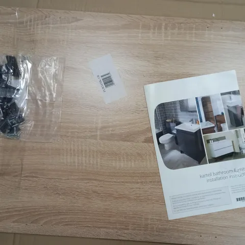 BOXED KARTELL IKON BATH END PANEL FLUSH BATHROOMS NATURAL OAK