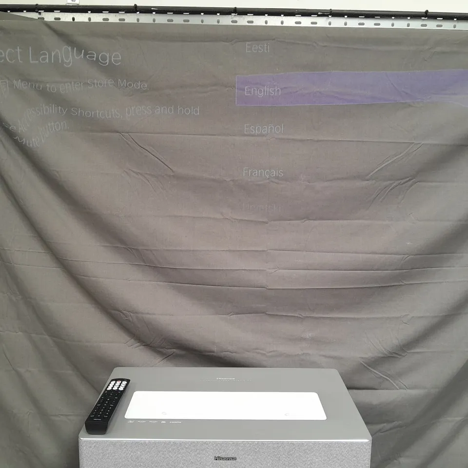 HISENSE 100L5HTUKD SMART 4K ULTRA HD HDR LASER TV WITH AMAZON ALEXA - COLLECTION ONLY