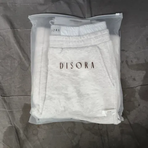 BAGGED DISORA BOXER DETAIL ASH GREY SWEATPANTS SIZE SMALL
