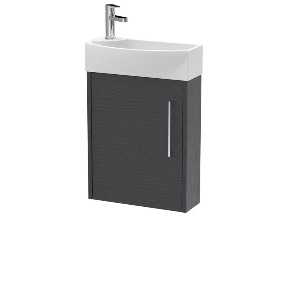 BOXED HUDSON REED JUNO 450mm FREE-STANDING CLOAKROOM VANITY (2 BOXES)