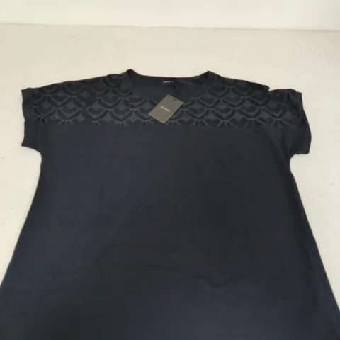LAURA SCOTT WOMEN'S BLACK TOP, UK 14–16 (EU 40/42)