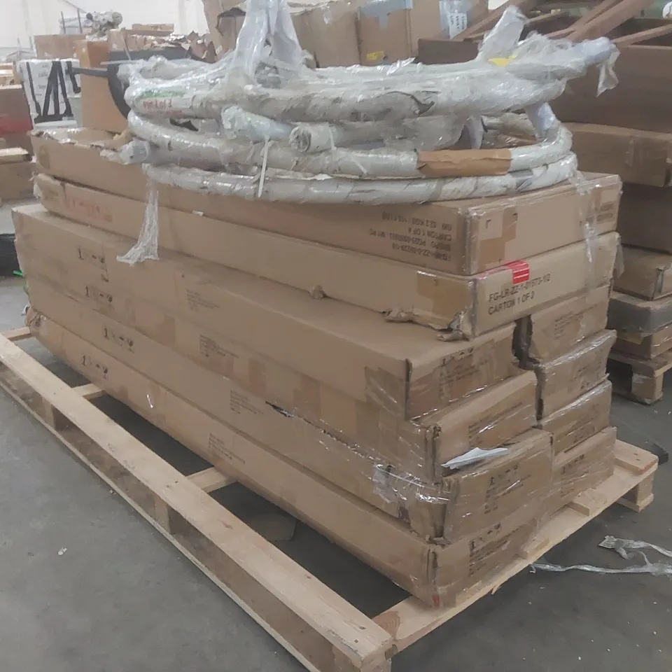 PALLET CONTAINING A VERY LARGE QUANTITY OF ASSORTED FURNITURE PARTS