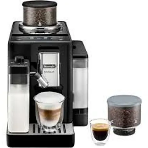 DELONGHI RIVELIA BEAN TO CUP COFFEE MACHINE EXAM440.55 - BLACK