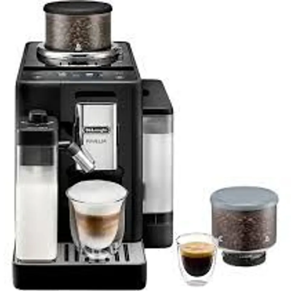DELONGHI RIVELIA BEAN TO CUP COFFEE MACHINE EXAM440.55 - BLACK