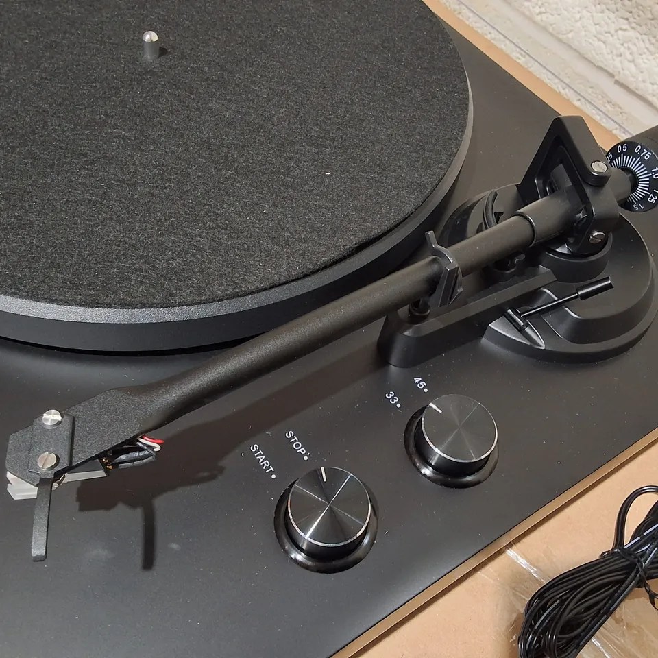 ARGON AUDIO MK2 TURN TABLE IN BLACK - ARGTTMK2BK