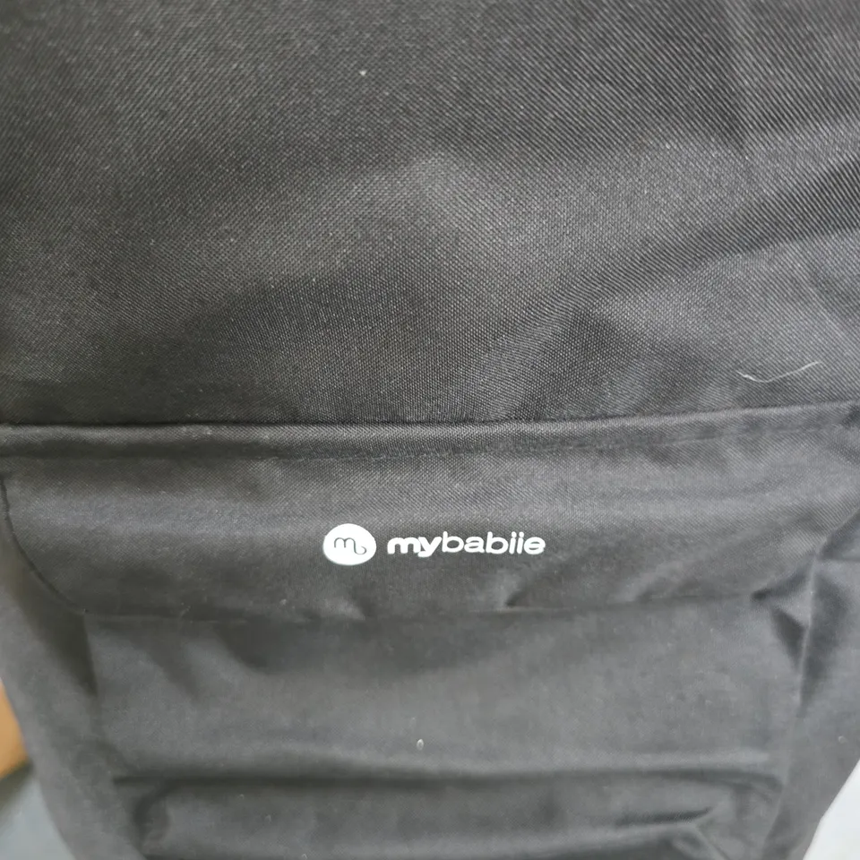 MY BABIIE BABY STROLLER – BLACK, SUN CANOPY