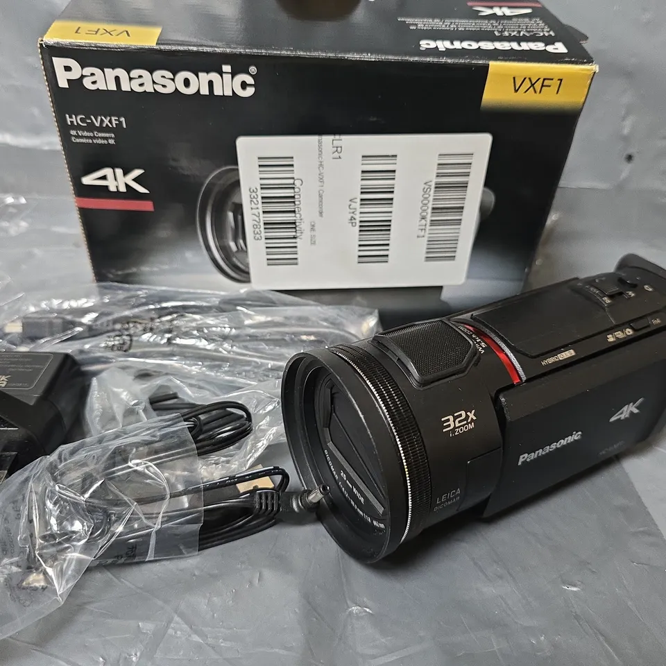 BOXED PANASONIC HC-VXF1 4K CAMCORDER CAMERA 