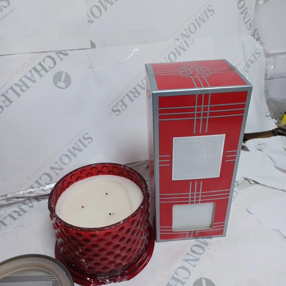 HOMEWORX BY HARRY SLATKIN & CO. 3 WICK CANDLE & REED DIFFUSER SET