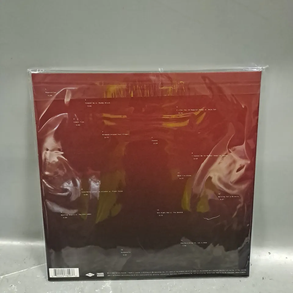 SEALED POST MALONE TWELVE CARAT TOOTHACHE VINYL