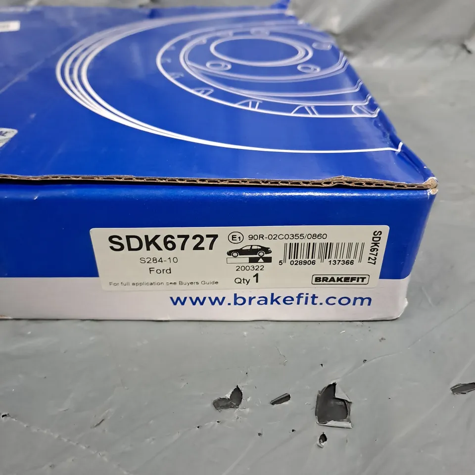 BOXED BRAKEFIT SDK6727 FORD BRAKE DISK 