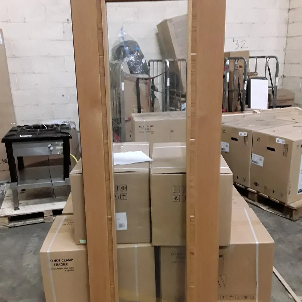 FULL SCREEN OAK INTERNAL DOOR 1930×690×40MM