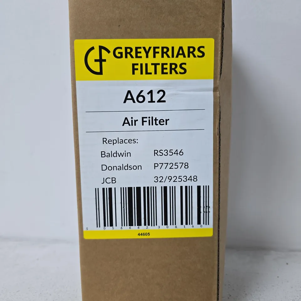 GREYFRIARS FILTERS A612 AIR FILTER