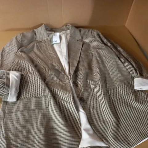 H&M BROWN BLAZER - XXL