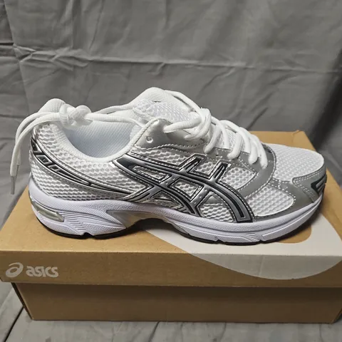 ASICS GEL-1130 WHITE/SILVER RUNNING SHOES β UK 5 (US MEN 6) β BOXED