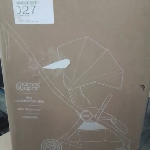 BOXED MAMAS & PAPAS AIRO PUSHCHAIR/STROLLER 0 - 4 YEARS BLACK