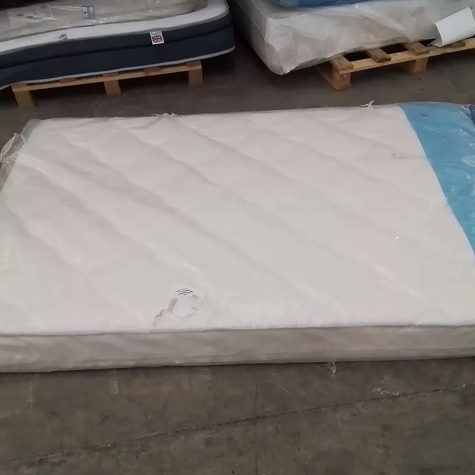 QUALITY BAGGED 120CM AIRSPRUNG MICRO QUILT SMALL DOUBLE MATTRESS RRP £209