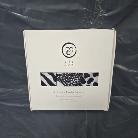 ETTA LOVES 3 SENSORY MUSLIN SQUARES