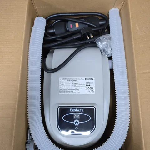 BOXED BESTWAY FLOW CLEAR POOL HEATER