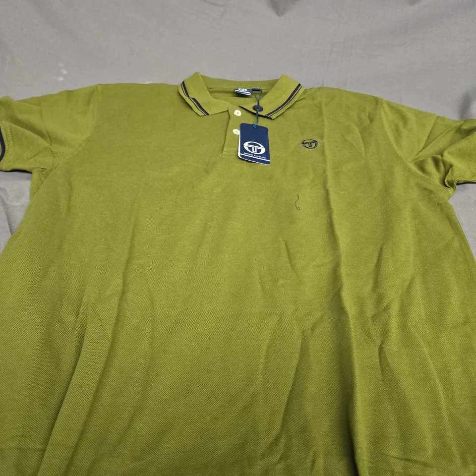 SERGIO TACCHINI POLO STRIPE ICONIC - 2XL