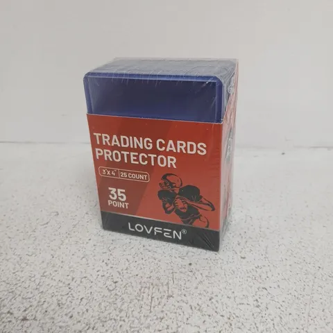 LOVFEN TRADING CARDS PROTECTOR SLEEVES β 3X4 IN, 25 PACK, 35 POINT