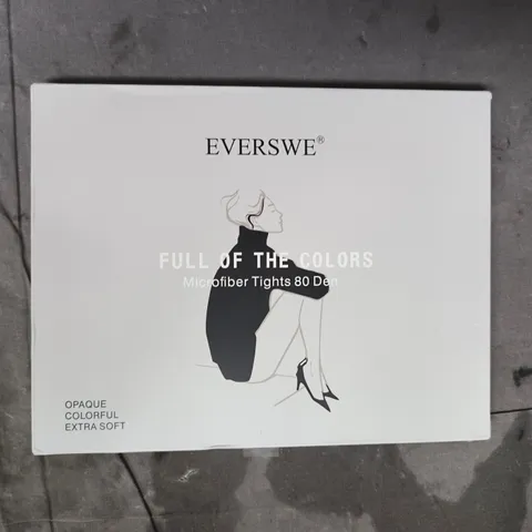 EVERSWE TIGHTS (2 PAIRS) IN DARK SKIN SIZE L-XL