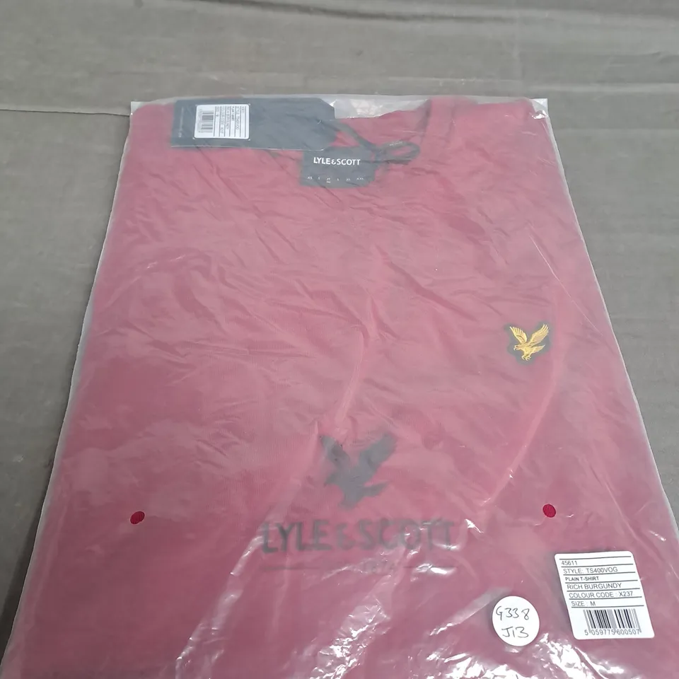 LYLE AND SCOTT PLAIN T-SHIRT SIZE M
