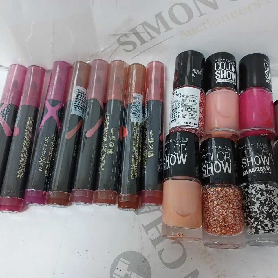 COLOUR SHOW ASSORTED LIP TINT AND NAIL POLISH