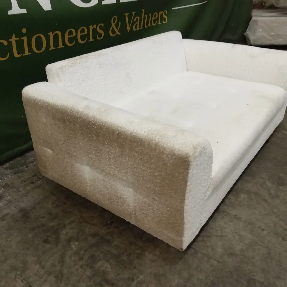RUNE 2 SEATER FABRIC SOFA - NATURAL RRP £699