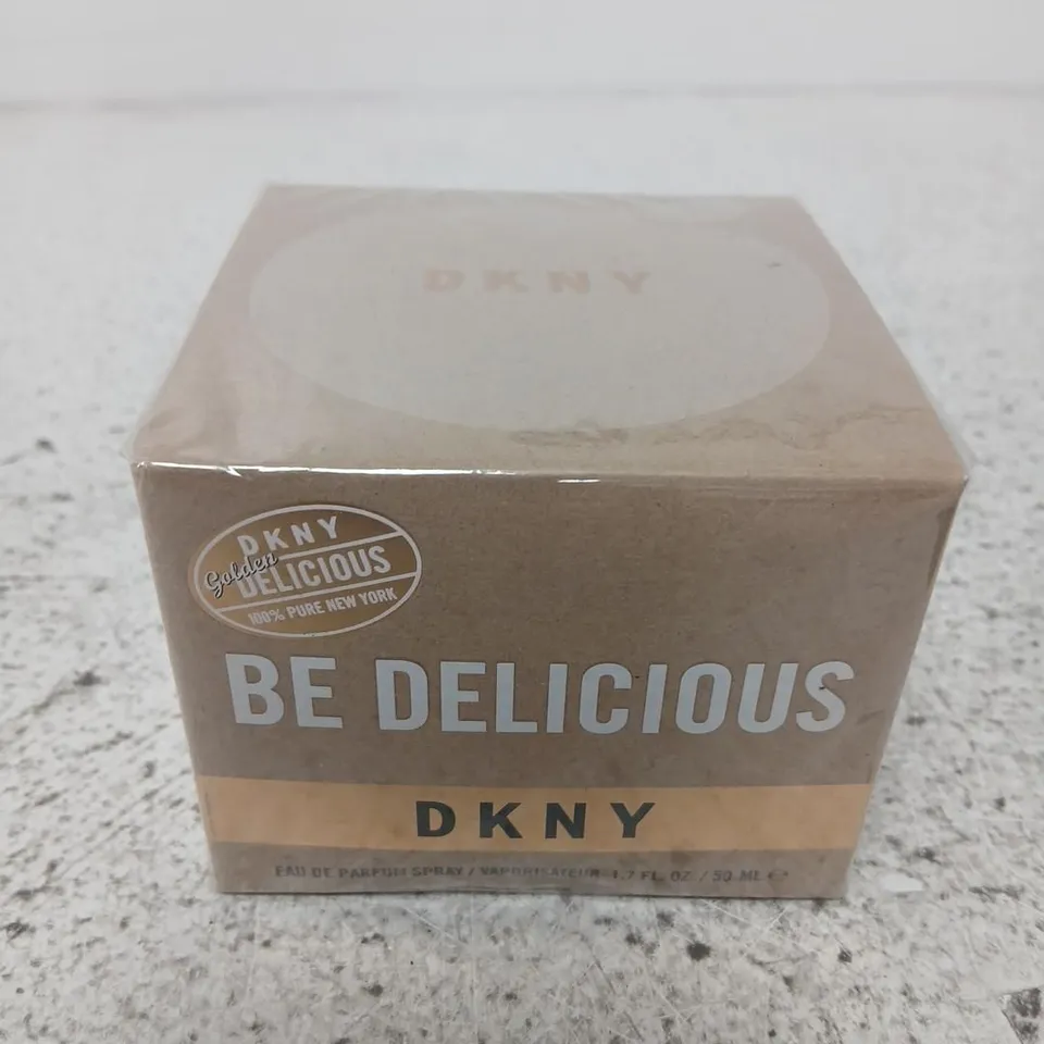 BOXED AND SEALED BE DELICIOUS DKNY EAU DE PARFUM 50ML