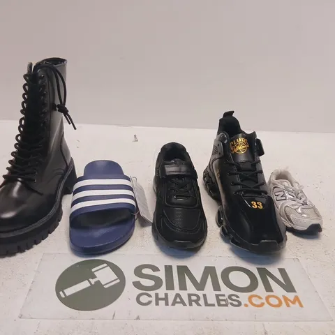 LARGE QUANTITY OF ASSORTED SHOES AND FOOTWEAR