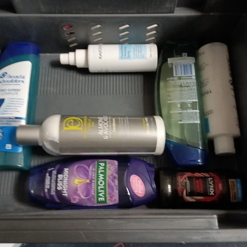 LOT OF APPROXIMATELY 15 ASSORTED HEALTH AND BEAUTY ITEMS TO INCLUDE NIVEA,RADOX AND HEAD & SHOULDERS