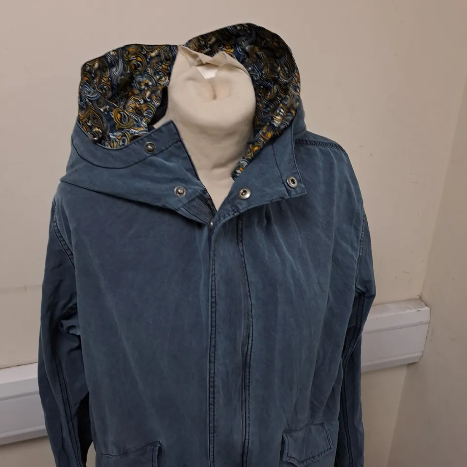 PRETTY GREEN PARKA SHELL COAT SIZE L