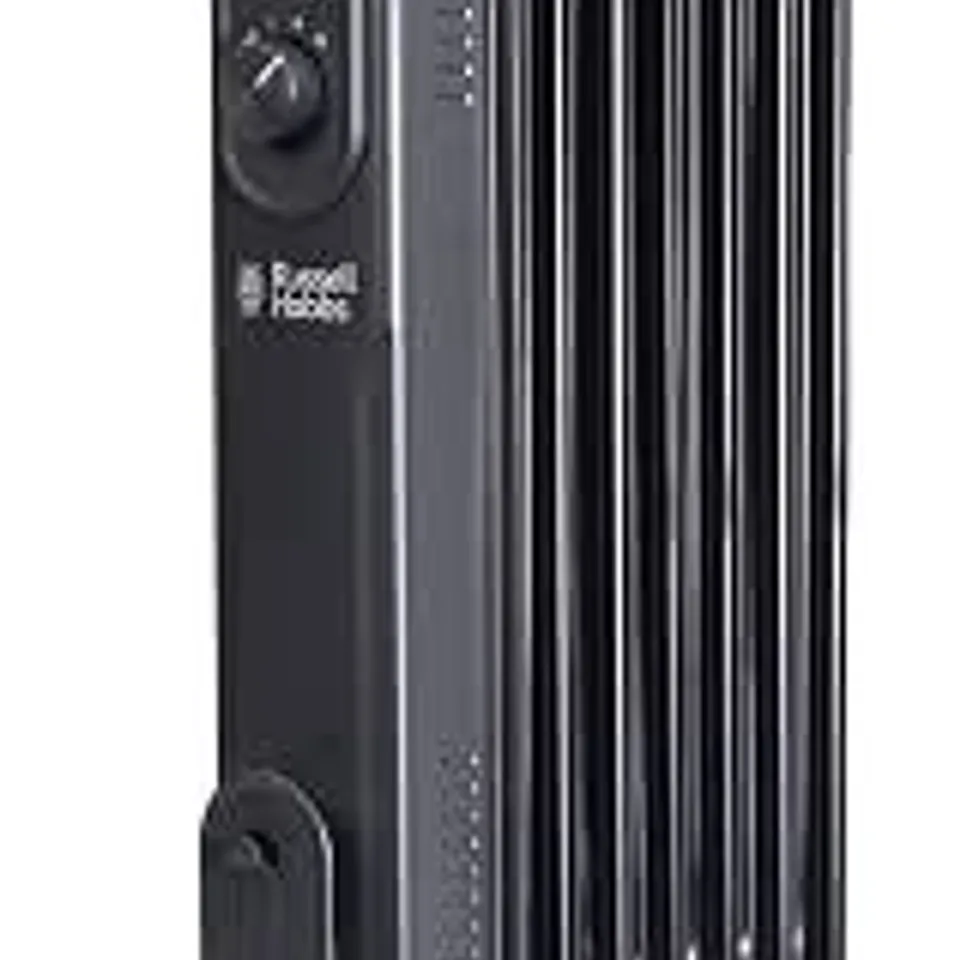 BOXED RUSSELL HOBBS RHOFR7004A 1.5KW 7-FIN OIL FILLED RADIATOR IN MATT ANTHRACITE