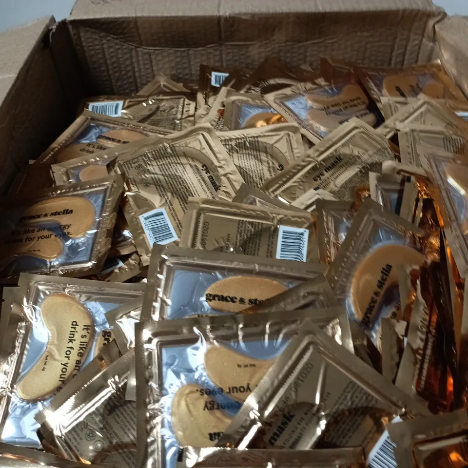 BOX OF APPROXIMATELY 700 X GRACE & STELLA EYE MASK