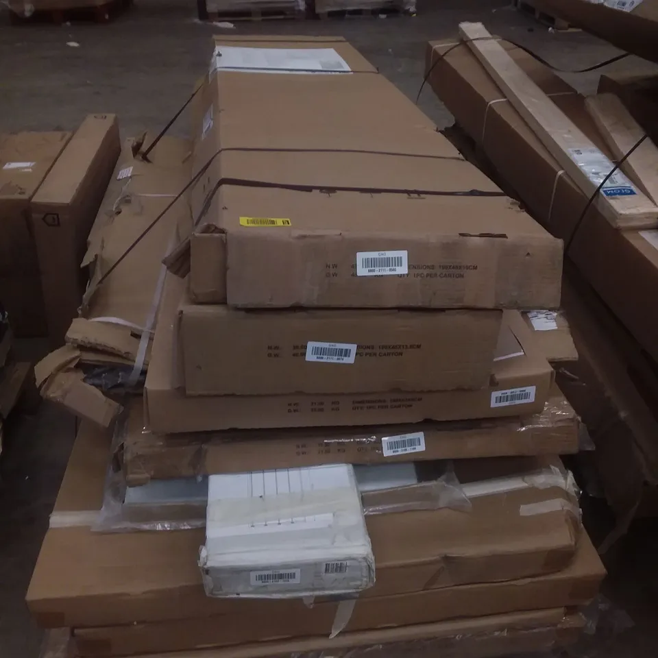 PALLET OF ASSORTED BATH SCREENS