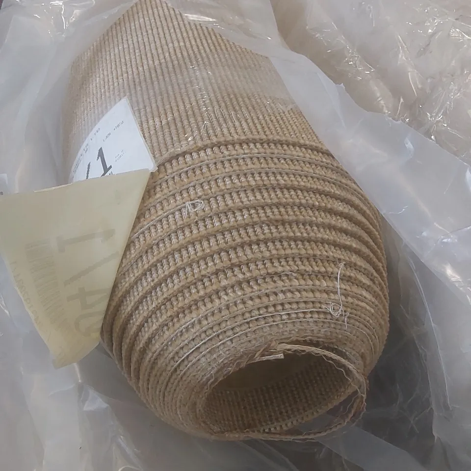 ROLL OF QUALITY EASI SISAL CLASSIC CARPET // SIZE: APPROX 4 X 12.6m