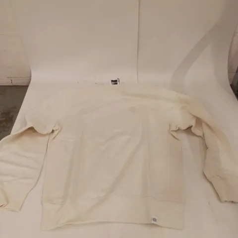 BOX TO CONTAIN BRASS MONKEY UNISEX SWEATS - OFF WHITE SIZE S APPROXIMATELY 4 