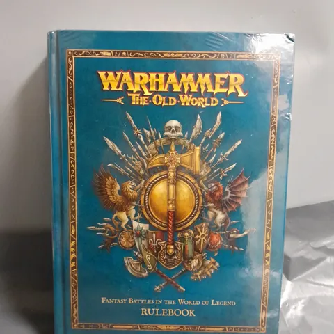 SEALED WARHAMMER THE OLD WORLD RULEBOOK 