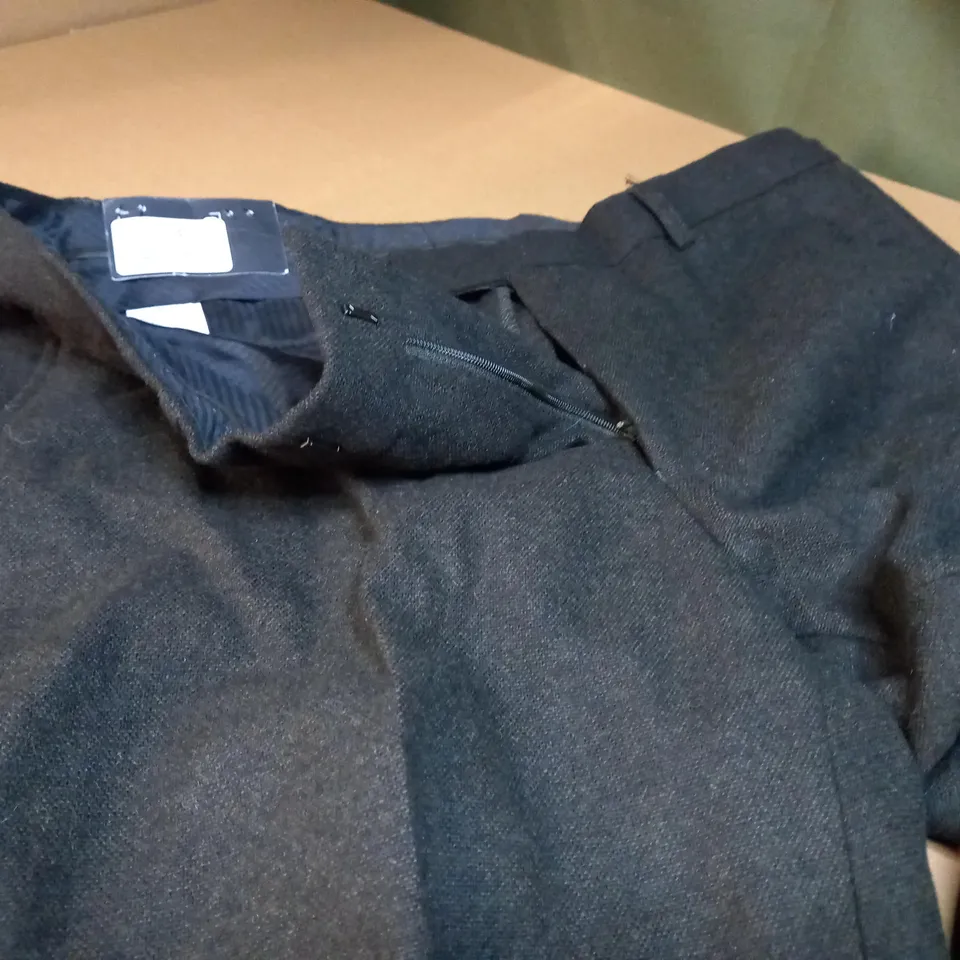 LONDON MOSS DARK GREY TROUSERS - SIZE 36R