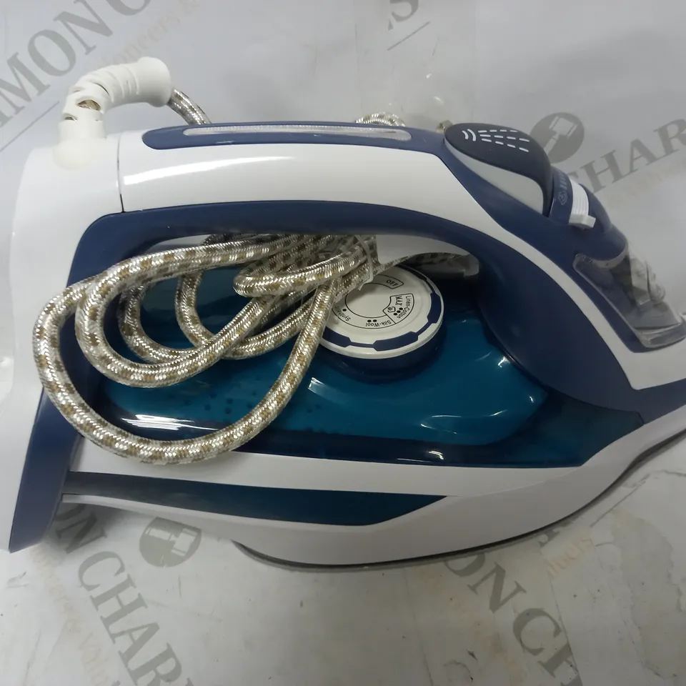 ZANUSSI ZSI-9270-BL IRON DRY & STEAM IRON, BLUE & WHITE
