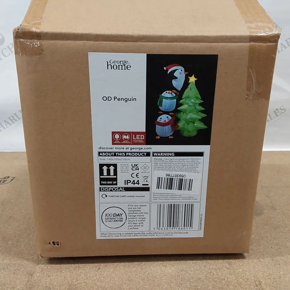 BOXED INFLATABLE CHRISTMAS DECORATIONS (1 BOX)
