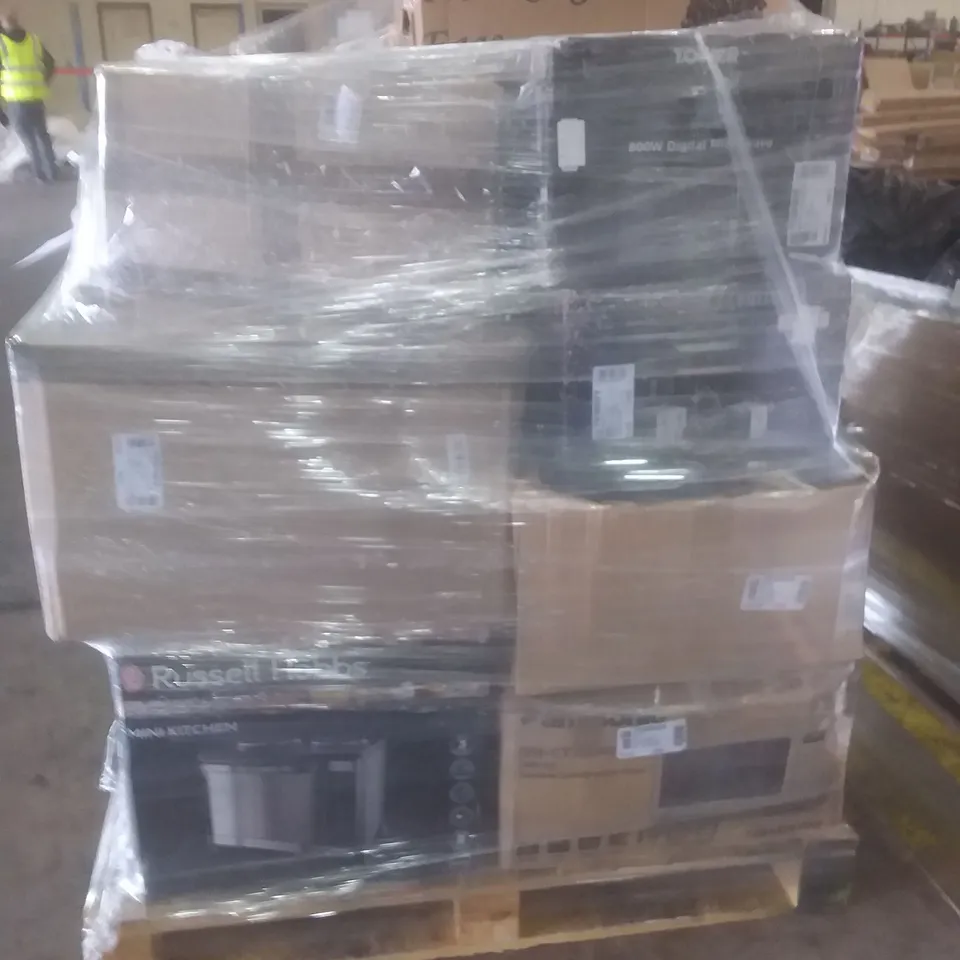 PALLET OF APPROXIMATELY 14 ASSORTED KITCHEN APPLIANCES INCLUDING 