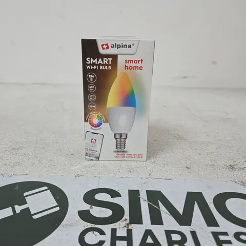 Alpina Smart Wi‑Fi Bulb – E14, 470 lm, Dimmable