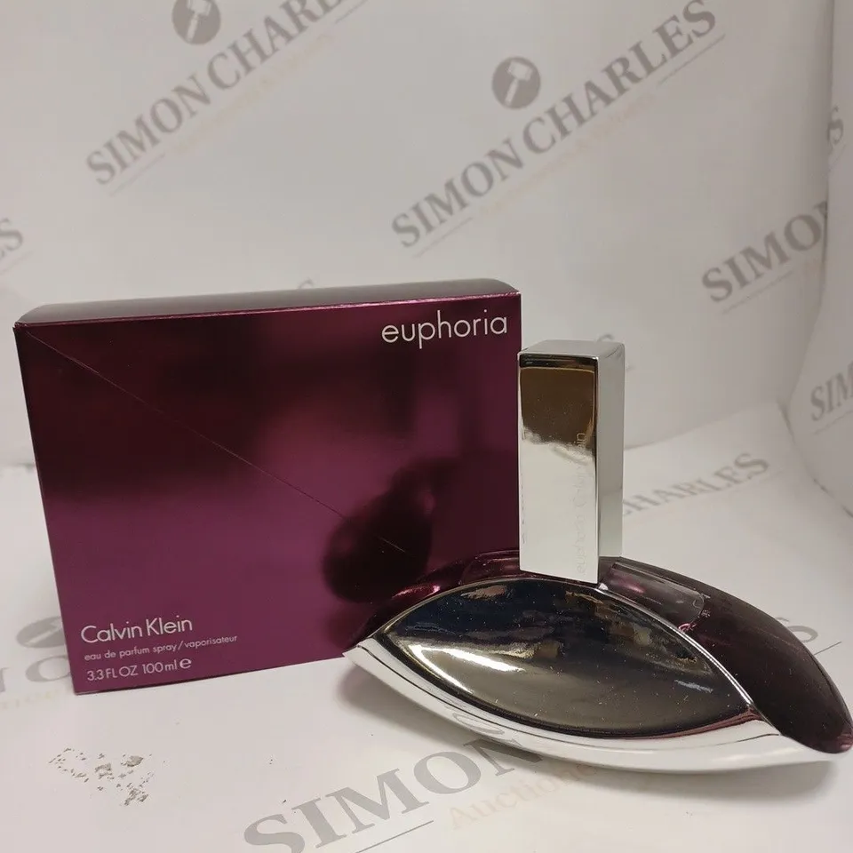 BOXED CALVIN KLEIN EUPHORIA EAU DE PARFUM SPRAY 