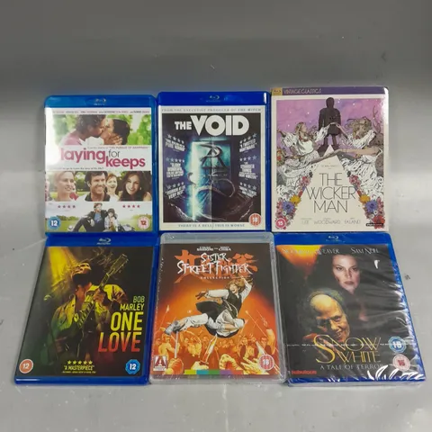 APPROXIMATELY 10 ASSORTED DVD/BLU-RAY FILMS TO INCLUDE BEN-HUR, ONE LOVE, WIDOWS ETC